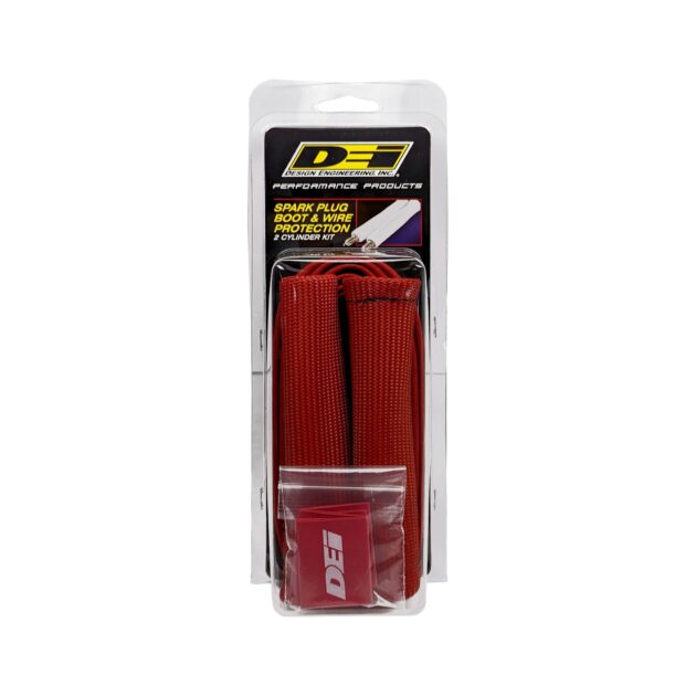 DEI 10721 Protect-A-Boot and Wire Kit Red 2 Cylinder 010721