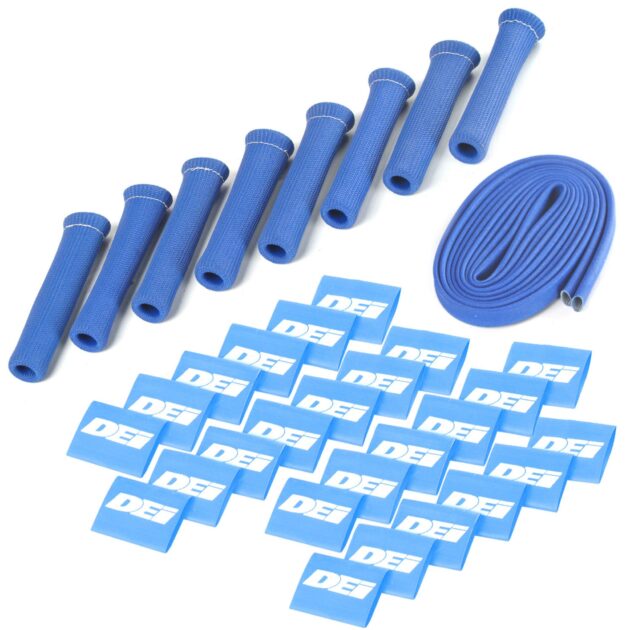 DEI 10732 Protect-A-Boot and Wire Kit Blue 8 Cylinder 010732