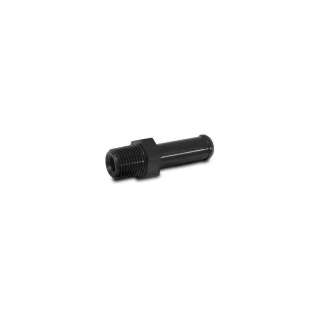 Vibrant Performance - 11200 - Male NPT to Hose Barb Straight Adapter Fitting; NPT Size: 1/8 in.; Hose Size: 1/4 in.