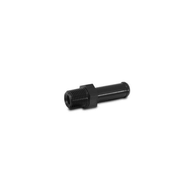Vibrant Performance - 11205 - Male NPT to Hose Barb Straight Adapter Fitting; NPT Size: 3/8 in.; Hose Size: 3/8 in.