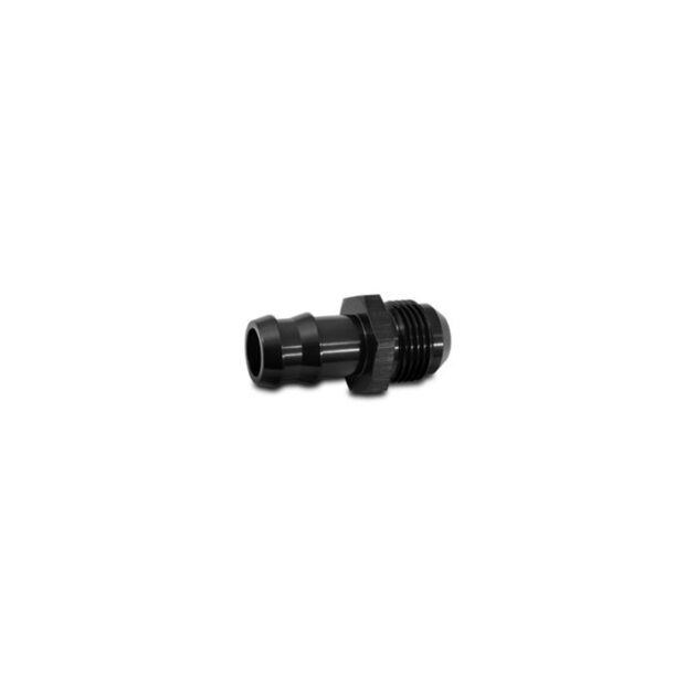 Vibrant Performance - 11208 - Male AN to Hose Barb Straight Adapter Fitting; Size: -8AN Hose Size: 1/2 in.