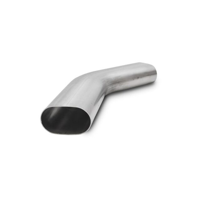 Vibrant Performance - 13192 - 45 Degree (horizontal) Oval Mandrel Bend, 3.5 in.