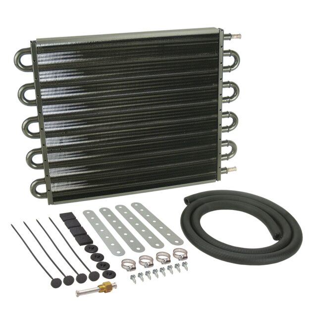 10 Pass 17" Series 7000 Copper/Aluminum Transmission Cooler Kit, Truck/RV