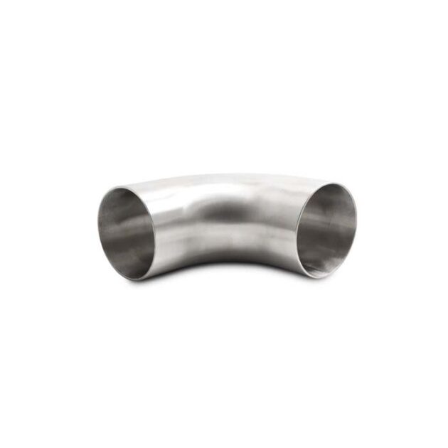 Vibrant Performance - 13352 - 90 Degree Brushed Mandrel Bend, 3.00 in. O.D; Length from Tangent: 4.33 in.