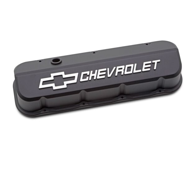 Black Crinkle w Raised Chevy Logo