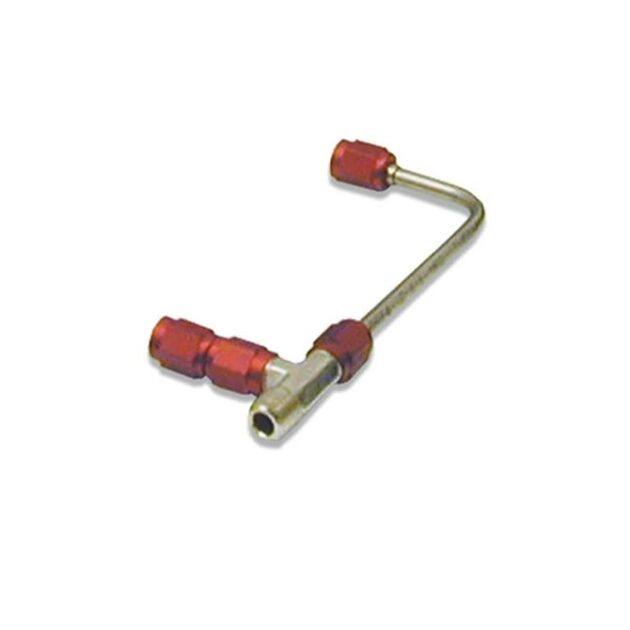 Nitrous Express 4500 Gemini SS SOLENOID TO PLATE CONNECTORS (RED) Old style plate