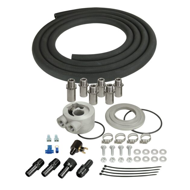 Universal Remote Engine Oil Cooler Mounting Kit