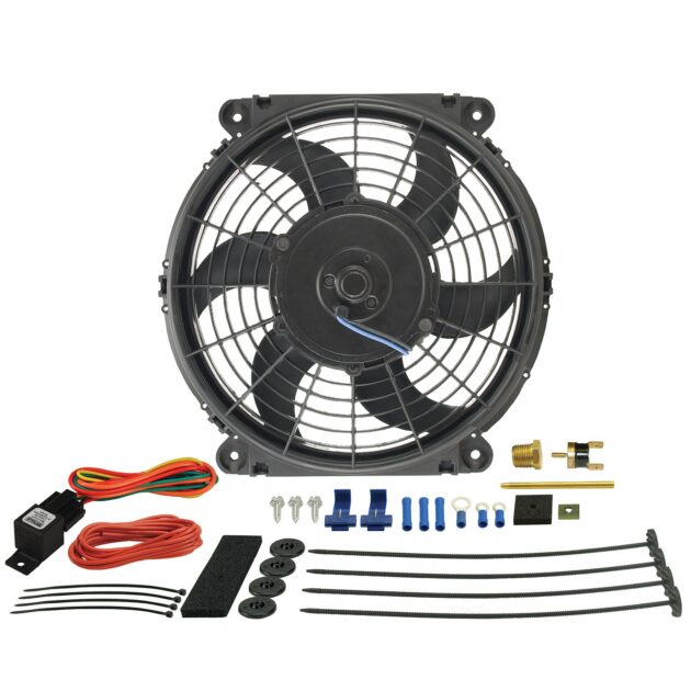 10" Tornado Electric Fan & 180°F Dual Probe Fan Controller Kit
