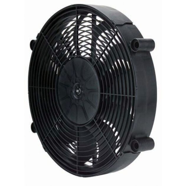 17" High Output Single RAD Pusher/Puller Fan with Premium Mount Kit