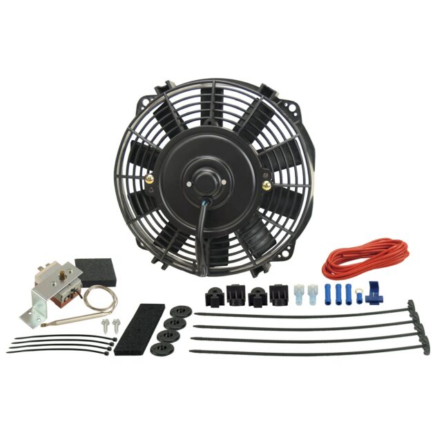 8" Dyno-Cool Electric Fan and Mechanical Fan Controller Kit, Premium