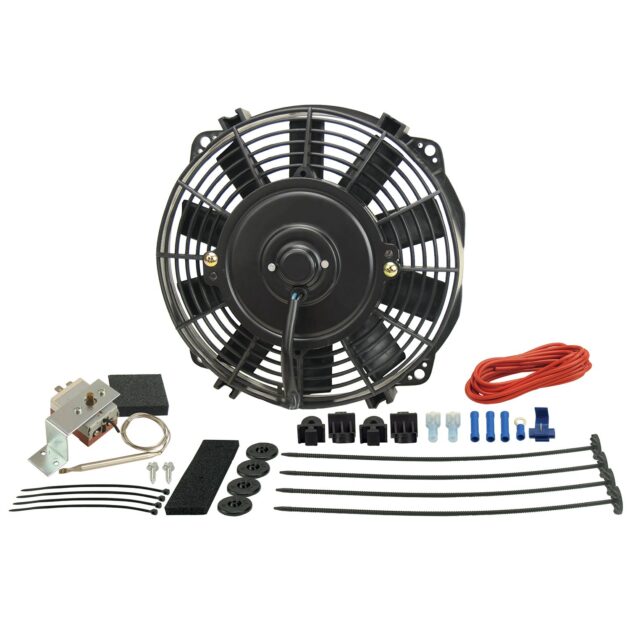 9" Dyno-Cool Electric Fan and Mechanical Fan Controller Kit, Premium