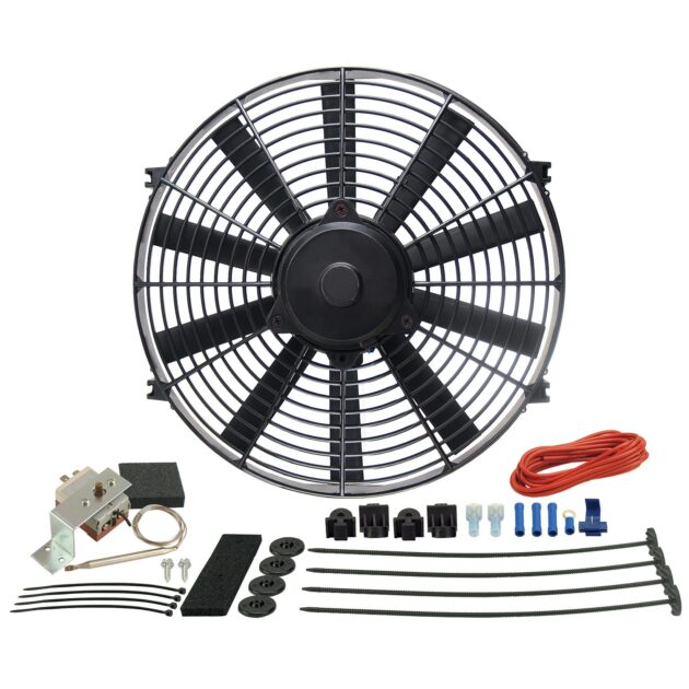 14" Dyno-Cool Electric Fan and Mechanical Fan Controller Kit, Premium