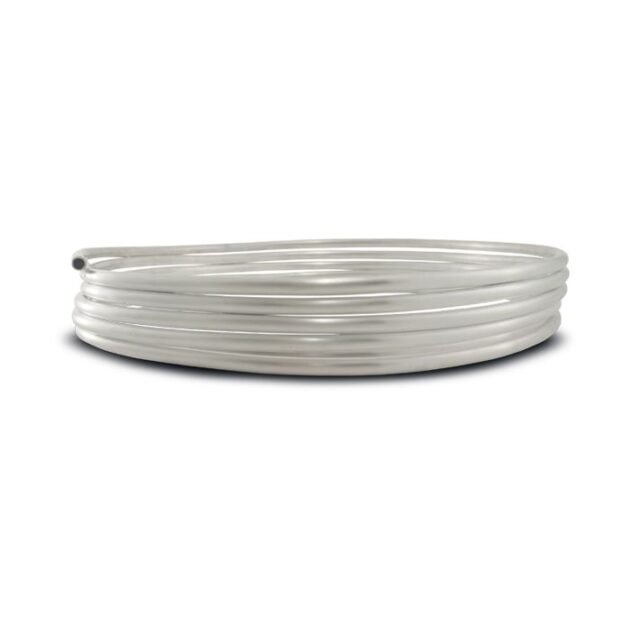 Vibrant Performance - 16409 - Aluminum Hard Line, 1/4 in. OD (6.35mm) - 25 Foot Spool