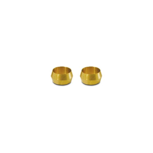 Vibrant Performance - 16469 - Pack of 2, Brass Olive Inserts; Size 5/8 in.