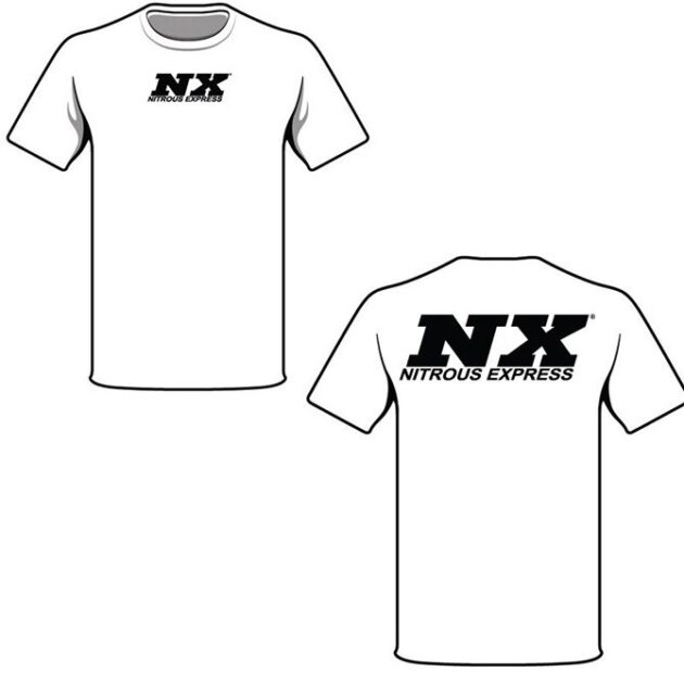 Nitrous Express XXX-LARGE WHITE T-SHIRT W/ BLACK NX