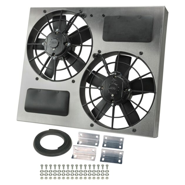 Powerpack - High Output Dual 11" Electric RAD Fan/Aluminum Shroud Kit