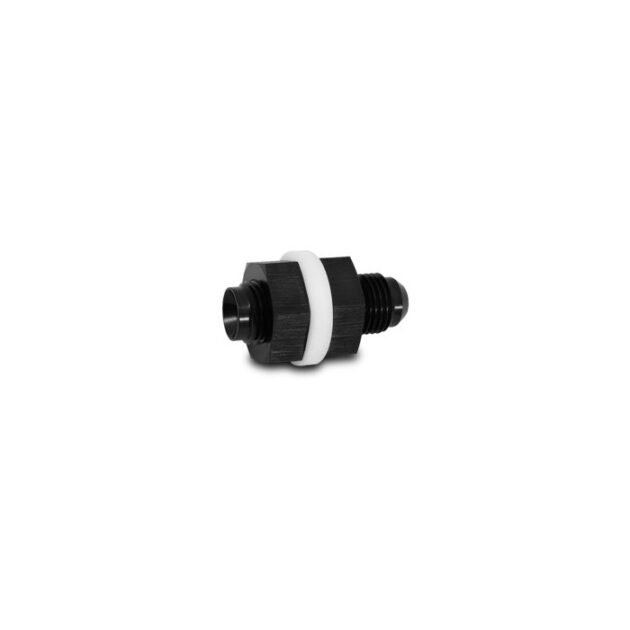 Vibrant Performance - 16895 - Fuel Cell Bulkhead Adapter Fitting; Size: -12AN (W/ 2 PTFE Crush Washers & Nut)