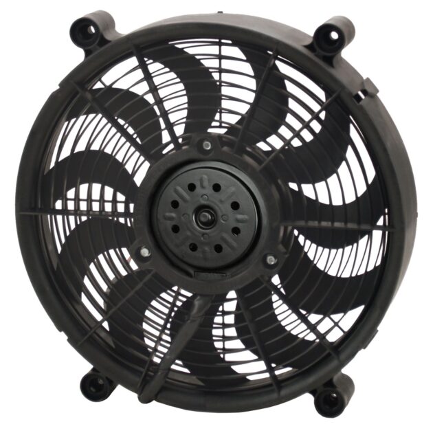 14" High Output Single RAD Pusher/Puller Fan with Standard Mount Kit