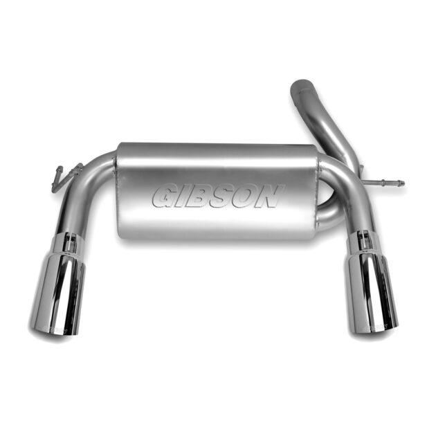 Cat-Back Dual Split Exhaust System; Aluminized