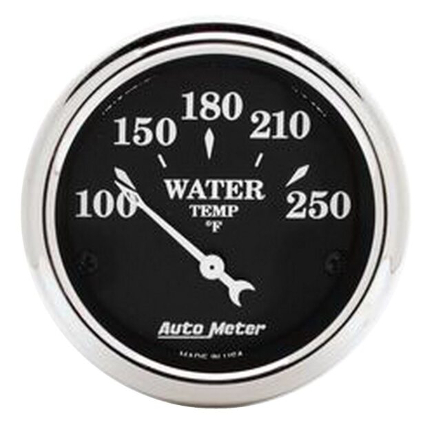 2-1/16 in. WATER TEMPERATURE, 100-250 Fahrenheit, OLD TYME BLACK