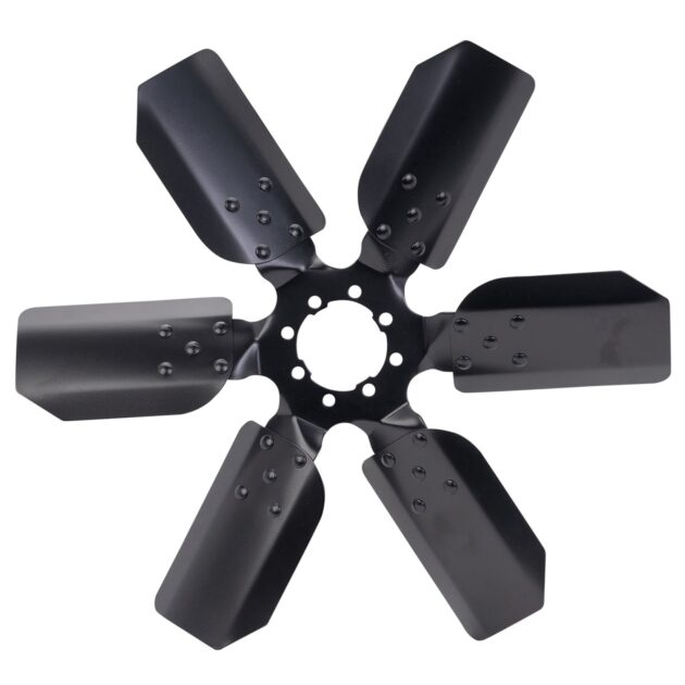 19" Reverse Rotation Fan Clutch Fan, Black