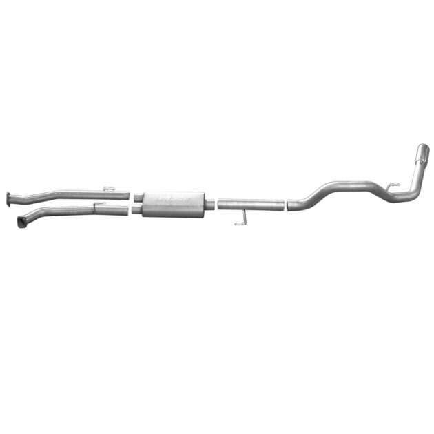 Cat-Back Single Exhaust System; Aluminized