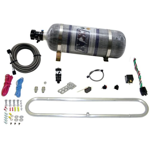 Nitrous Express N-TERCOOLER SYSTEM W/ COMPOSITE BOTTLE (Remote Mount Solenoid)