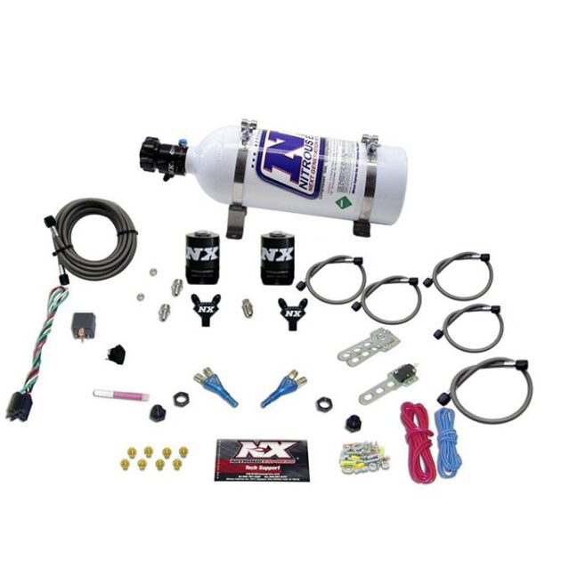 Nitrous Express FORD EFI DUAL NOZZLE (100-300HP) WITH 5LB BOTTLE