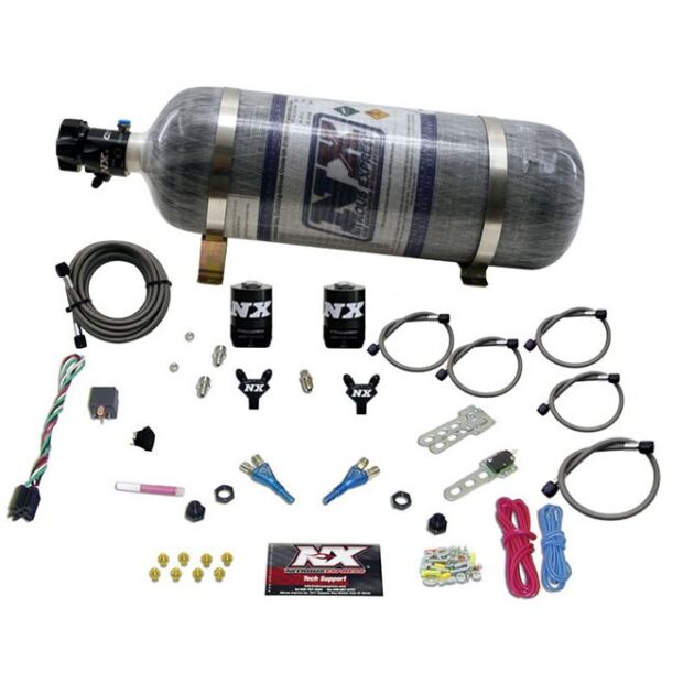 Nitrous Express FORD EFI DUAL NOZZLE (100-300HP) WITH COMPOSITE BOTTLE