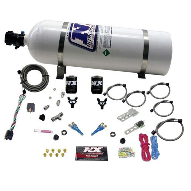 Nitrous Express GM TBI ALL (50-75-100-125HP) WITH 15LB BOTTLE