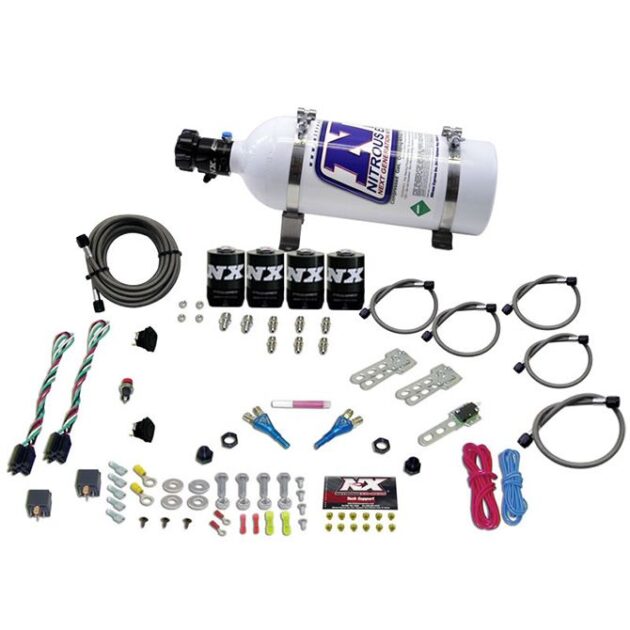 Nitrous Express GM EFI DUAL STAGE (50-150HP X 2) WITH 5LB BOTTLE