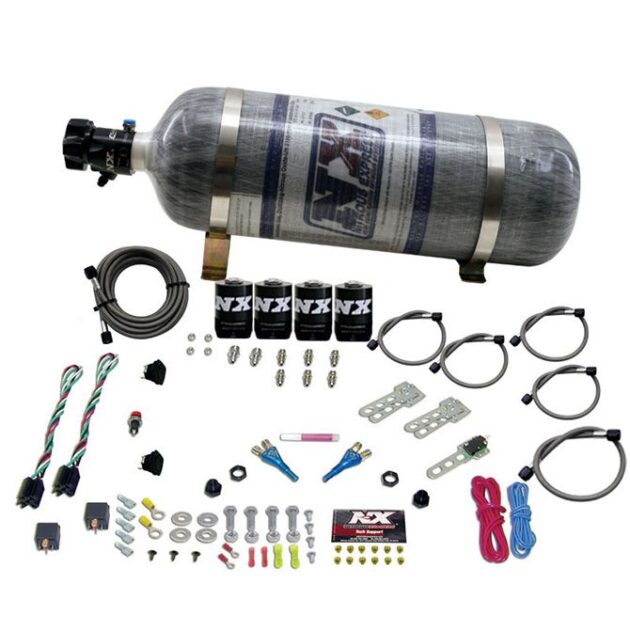 Nitrous Express DODGE EFI DUAL STAGE (50-75-100-150HP) X 2 WITH COMPOSITE BOTTLE