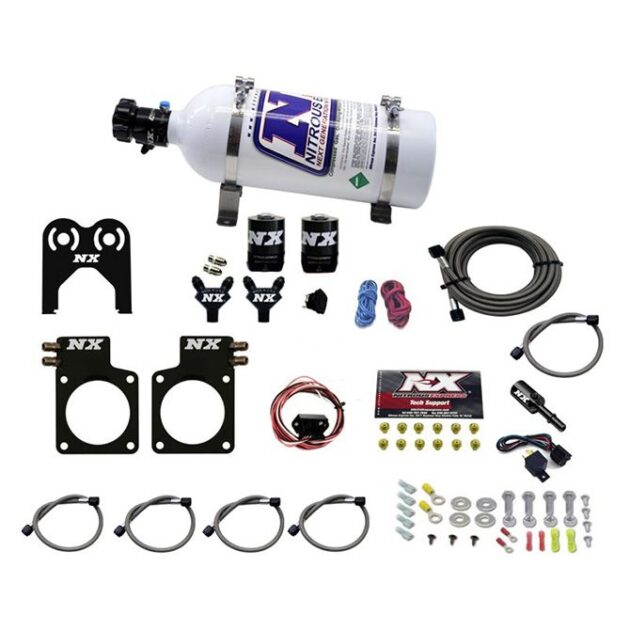 Nitrous Express NISSAN GT-R NITROUS PLATE SYSTEM (35-300HP) W/ 5LB BOTTLE BOTTLE