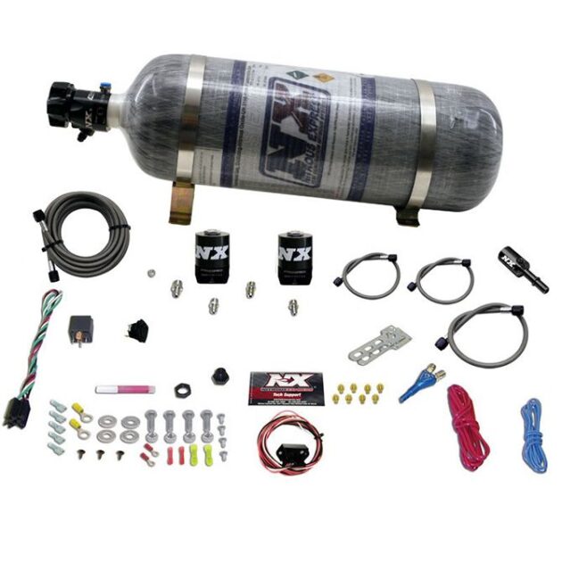 Nitrous Express HEMI & SRT8 SINGLE NOZZLE FLY-BY-WIRE SYS (35-150HP) W/ COMPOSITE BOTTLE