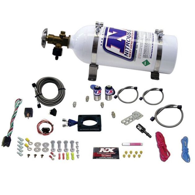 Nitrous Express DODGE DART 1.4L Turbo PLATE SYSTEM (35-100HP) WITH 5LB BOTTLE