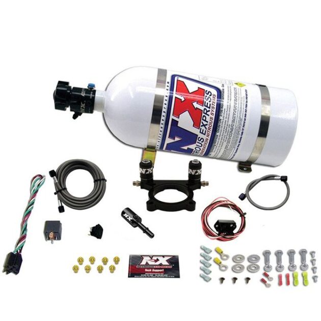 Nitrous Express DODGE DART 2.0L PLATE SYSTEM (35-100HP) WITH 10LB BOTTLE
