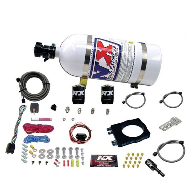 Nitrous Express DODGE HEMI PLATE SYSTEM (50-400HP) W/ 10LB BOTTLE