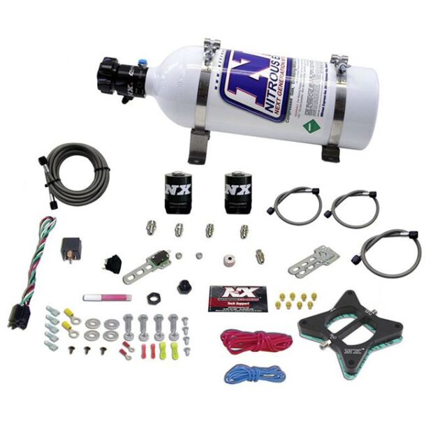 Nitrous Express 4.6L 2 VALVE PLATE SYSTEM WITH 5LB BOTTLE