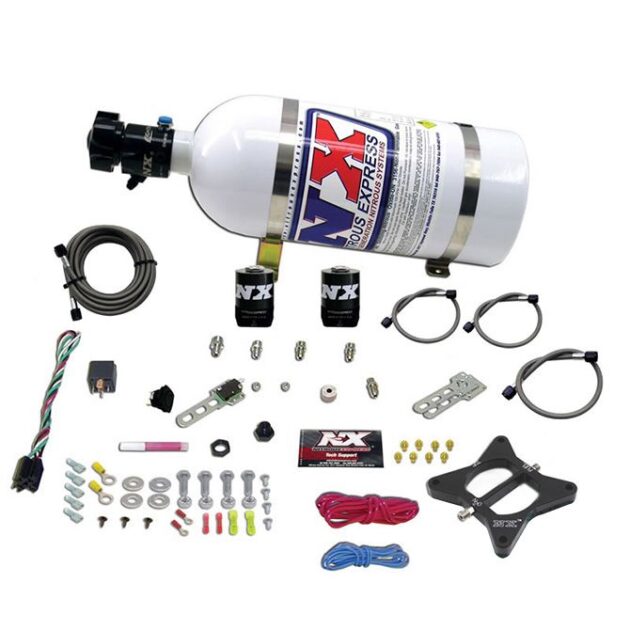 Nitrous Express 4.6L 2 VALVE PLATE SYSTEM WITH 10LB BOTTLE