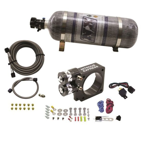 Nitrous Express 5.0L Ford Pushrod Style Engine Nitrous Plate System 12lb Bottle