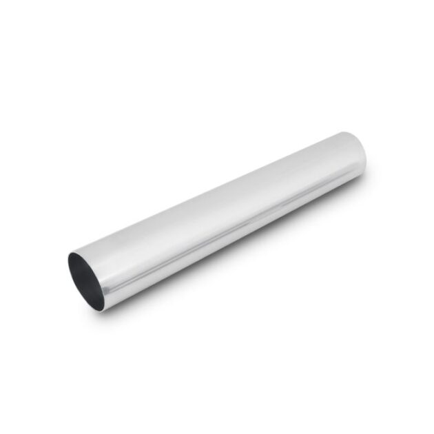 Vibrant Performance - 2173 - Straight Aluminum Tubing, 3 in. O.D. x 18 in. long - Polished
