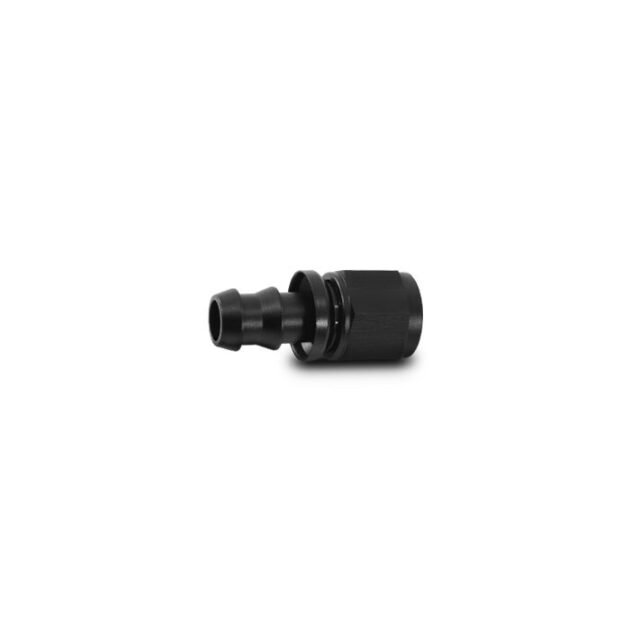 Vibrant Performance - 22004 - Straight Push-On Hose End Fitting; Size: -4 AN