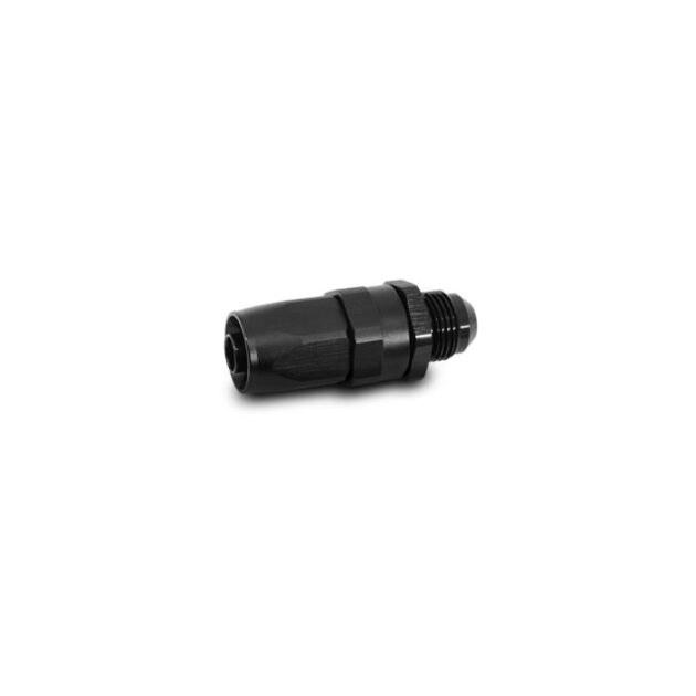 Vibrant Performance - 24008 - Male AN Flare Straight Hose End Fitting; Hose Size: -8AN; Male Flare: -8AN