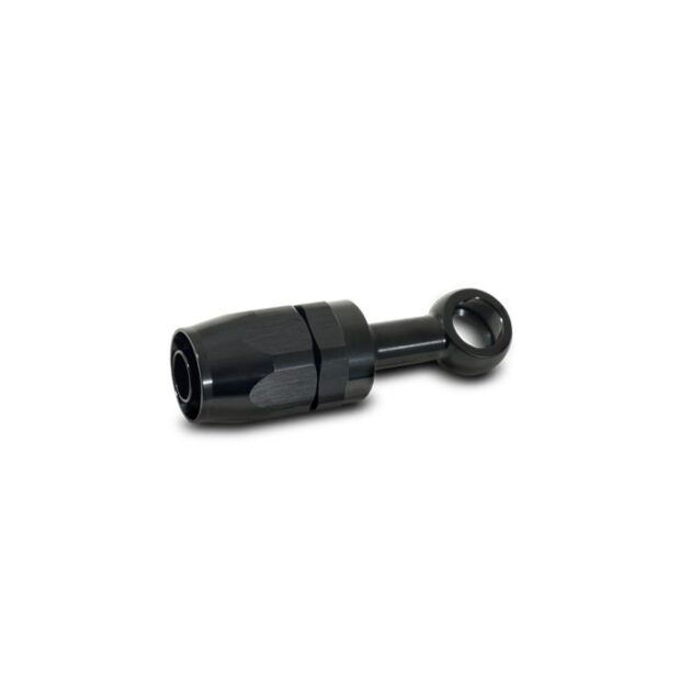 Vibrant Performance - 24061 - Banjo Hose End Fitting, Hose Size: -6 AN; Use with M8 Banjo Bolt