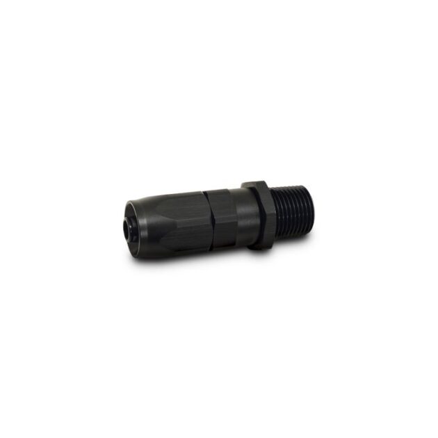 Vibrant Performance - 26000 - Male Straight Hose End Fitting; Size: -6AN; Pipe Thread 1/8 in. NPT