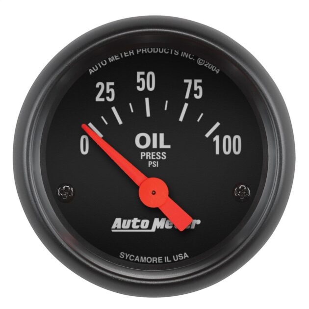 2-1/16 in. OIL PRESSURE, 0-100 PSI, Z-SERIES