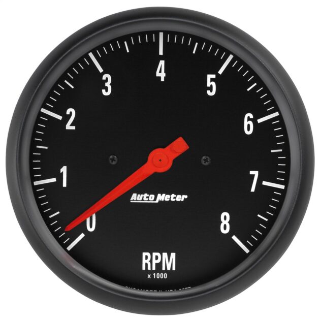 5 in. IN-DASH TACHOMETER, 0-8,000 RPM, Z-SERIES