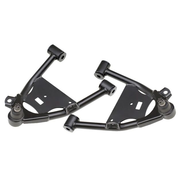 Front lower StrongArms for 1982-2003 S10. For use with CoolRide air springs.