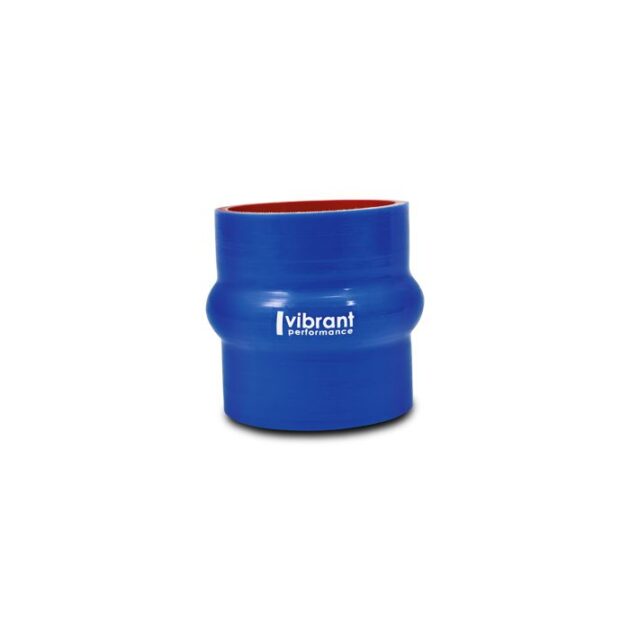 Vibrant Performance - 2734B - Hump Hose Coupler, 3.00 in. I.D. x 3.00 in. long - Blue