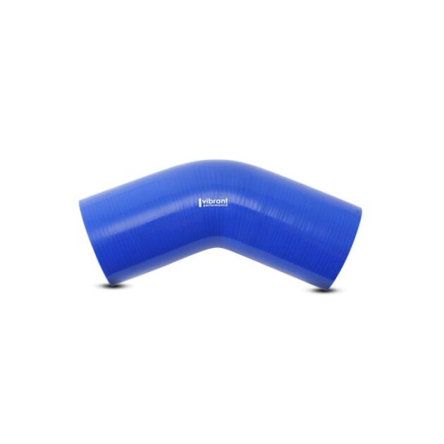 Vibrant Performance - 2754B - 45 Degree Elbow, 3.00 in. I.D. x 4.50 in. Leg Length - Blue